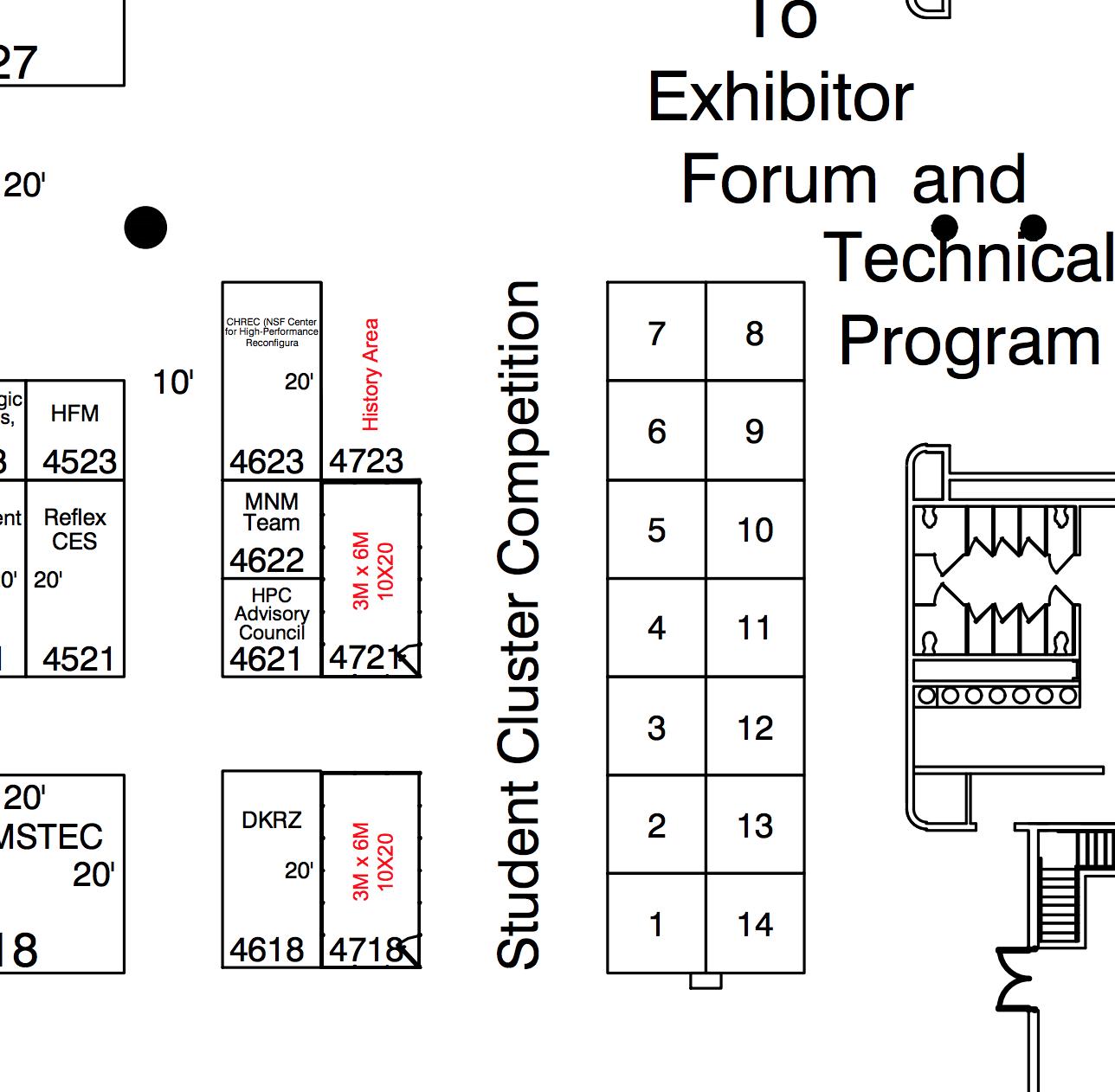 SCC Floor Map