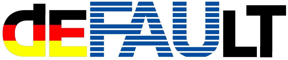 deFAUlt Logo